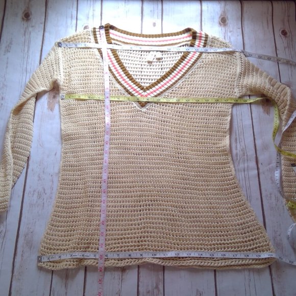 We The Free Waffle Knit Sweater EUC - Picture 6 of 6
